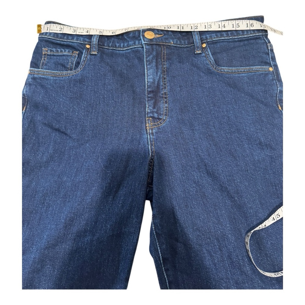 KUT From The Kloth Reese High Rise Ankle Straight Jeans Blue Size 10 - Picture 3 of 9